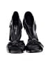 Donald J Pliner 100% Leather Black Wedges Size 9 1/2 - photo 2