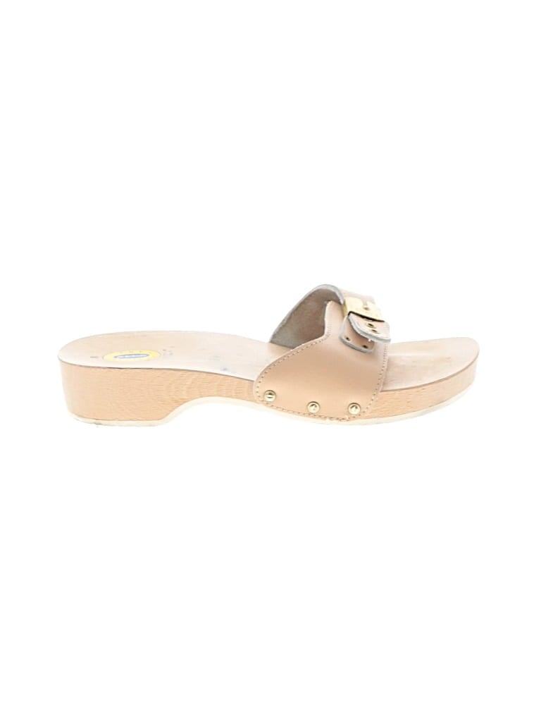 Pre-owned Dr. Scholl's Sandals In Tan
