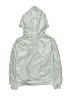 Assorted Brands Hearts Silver Zip Up Hoodie Size 7 - 8 - photo 2
