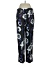 J.Crew 100% Polyester Print Blue Casual Pants Size 4 (tall) - photo 2