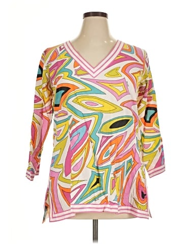 Gretchen Scott Designs Long Sleeve Blouse (view 1)