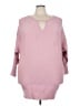Love By Design Pink Pullover Sweater Size 3X - photo 1