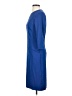 J. McLaughlin Chevron-herringbone Blue Casual Dress Size XS - photo 5