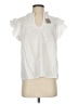 Ann Taylor White Short Sleeve Blouse Size S - photo 1