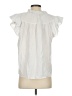 Ann Taylor White Short Sleeve Blouse Size S - photo 2