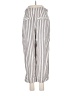 Madewell Stripes Silver Linen Pants Size 4 - photo 2