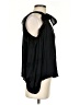 Parker 100% Silk Black Sleeveless Silk Top Size S - photo 4