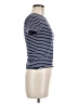 Gap Stripes Blue Short Sleeve Turtleneck Size Med Petite - photo 4