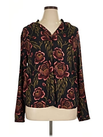 Ann Taylor Long Sleeve Blouse (view 1)
