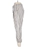 Madewell Stripes Silver Linen Pants Size 4 - photo 5