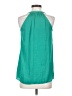 CAbi 100% Polyester Teal Sleeveless Blouse Size XS - photo 2