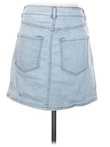Express Denim Skirt (view 2)
