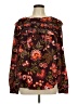 Ann Taylor LOFT 100% Polyester Brown Long Sleeve Blouse Size L - photo 1