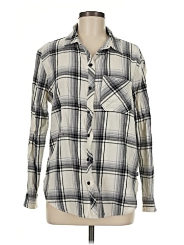 Gap Long Sleeve Button-Down Shirt (view 1)