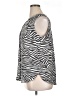 NYDJ 100% Polyester Animal Print Silver Sleeveless Blouse Size 0X - photo 5