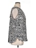 NYDJ 100% Polyester Animal Print Silver Sleeveless Blouse Size 0X - photo 4
