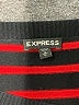 Express Stripes Red Pullover Sweater Size M - photo 7