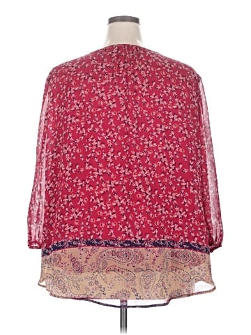 St. John's Bay 3/4 Sleeve Blouse (view 2)