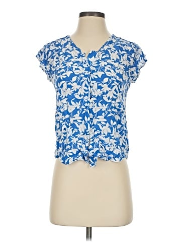 Liz Claiborne Short Sleeve Blouse (view 1)