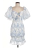 Missguided 100% Polyester Blue Cocktail Dress Size 6 - photo 1