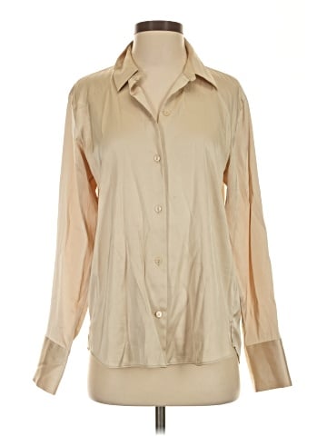 Abercrombie & Fitch Long Sleeve Blouse (view 1)