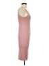 Final Touch Solid Pink Casual Dress Size S - photo 4