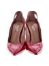 Aquazzura Color Block Red Pink Heels Size EU 38 1/2 - photo 2