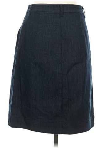 Brooks Brothers Denim Skirt (view 2)
