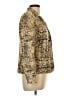 Norton McNaughton 100% Polyester Print Gold Blazer Size 10 - photo 4