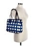 Kate Spade New York Checkered-gingham Plaid Multi Color Blue Tote One size - photo 2