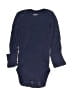 Carter's 100% Cotton Solid Blue Long Sleeve Onesie Size Newborn - photo 1