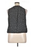 Max Studio Polka Dots Black Sleeveless Blouse Size XL - photo 2