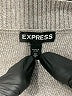 Express Gray Pullover Sweater Size M - photo 7