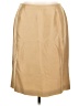 Kasper A.S.L. 100% Silk Solid Tan Silk Skirt Size 16 - photo 1