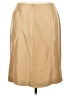 Kasper A.S.L. 100% Silk Solid Tan Silk Skirt Size 16 - photo 2