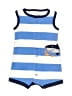 Carter's 100% Cotton Blue Short Sleeve Onesie Size Newborn - photo 1