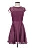 BCBGeneration 100% Polyester Purple Cocktail Dress Size S - photo 1