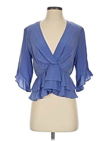 Do & Be 3/4 Sleeve Blouse (view 1)