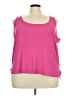 Crown & Ivy Pink Tank Top Size 3X - photo 1