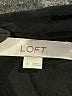 Ann Taylor LOFT 100% Polyester Solid Black Cocktail Dress Size 8 - photo 7