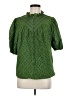 Unbranded 100% Polyester Green Short Sleeve Turtleneck Size M - photo 1