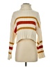 Papermoon Stripes Ivory Turtleneck Sweater Size S - photo 1