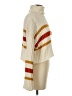 Papermoon Stripes Ivory Turtleneck Sweater Size S - photo 4