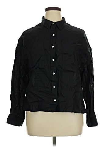 Cynthia Rowley Long Sleeve Button-Down Shirt (view 1)