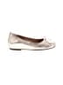 ABEO 100% Leather Silver Flats Size 8 - photo 1