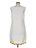 Trina Turk 100% Polyester Chevron-herringbone White Casual Dress Size 8 - photo 2