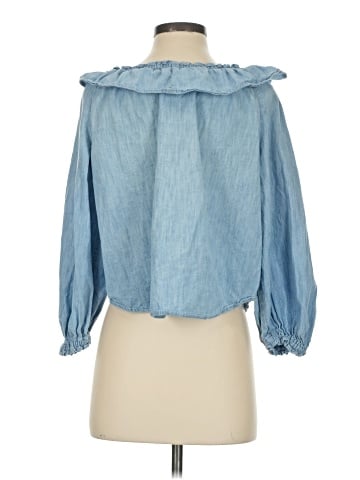 Free People 3/4 Sleeve Blouse (view 2)