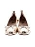 ABEO 100% Leather Silver Flats Size 8 - photo 2