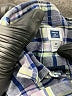 Janie and Jack Plaid Blue Long Sleeve Button-Down Shirt Size 4 - photo 3