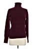 Sofia Cashmere Burgundy Turtleneck Sweater Size M - photo 1